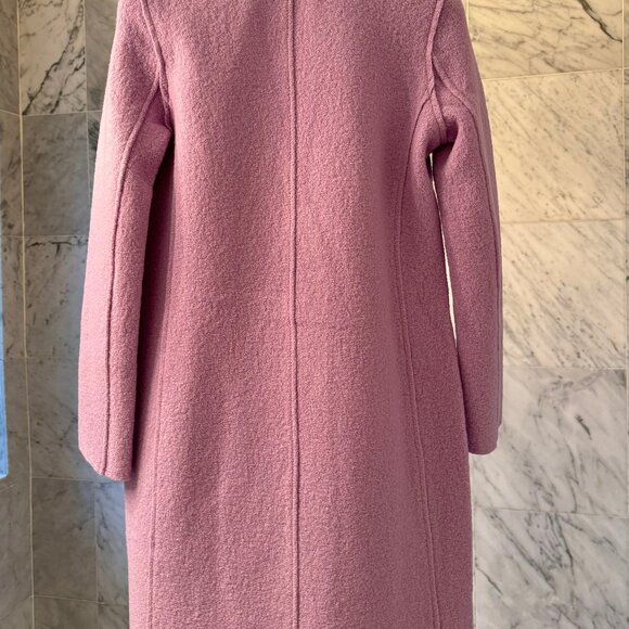 J.Crew The Daphne Topcoat in Italian Boiled Wool in Lavender 00 NWT - Picture 5 of 5
